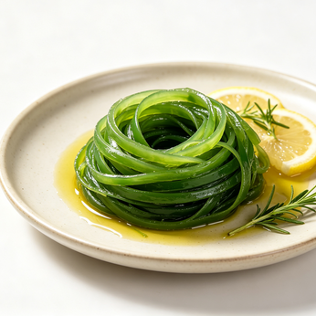 Green Seaweed Salad, Fresh & Crisp