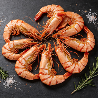 Royal Pink Shrimp, Fresh & Premium