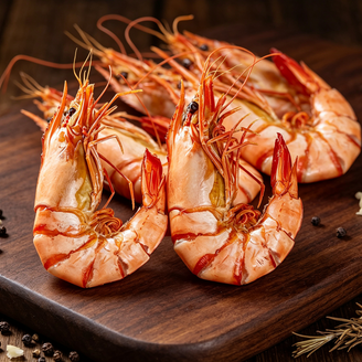 Royal Pink Shrimp, Fresh & Premium
