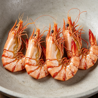 Royal Pink Shrimp, Fresh & Premium
