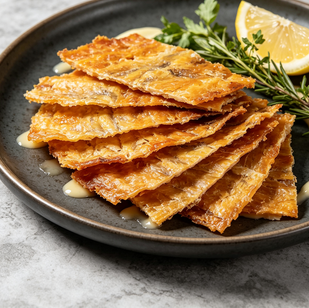 Crispy Dried Fish Snack, Savory Bites