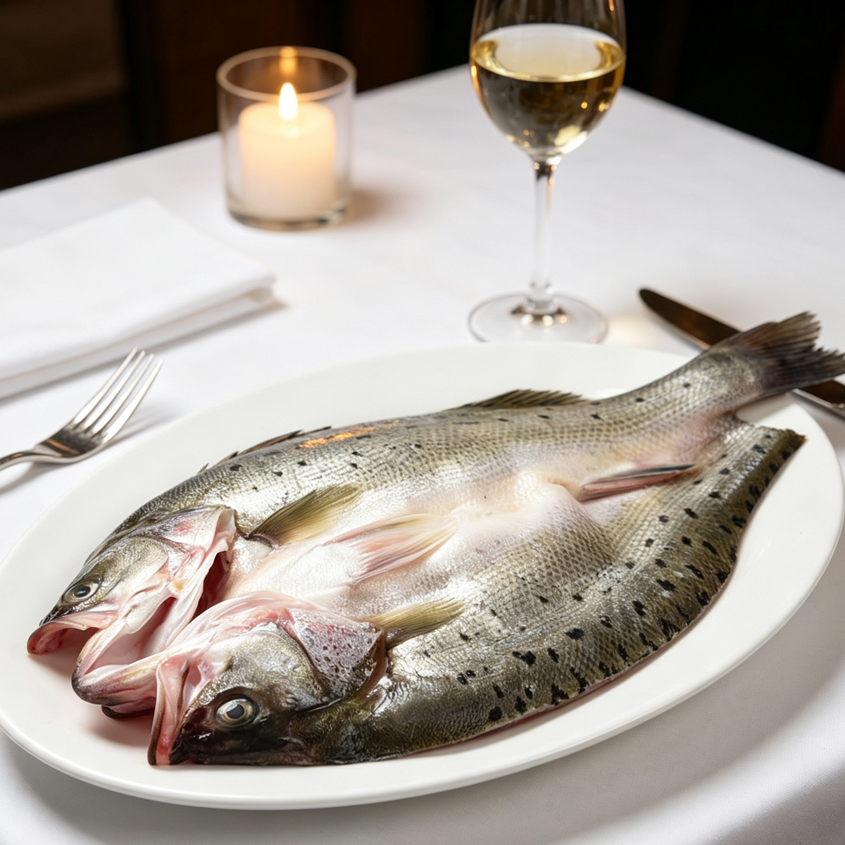 Whole Fresh Sea Bass, Premium Quality